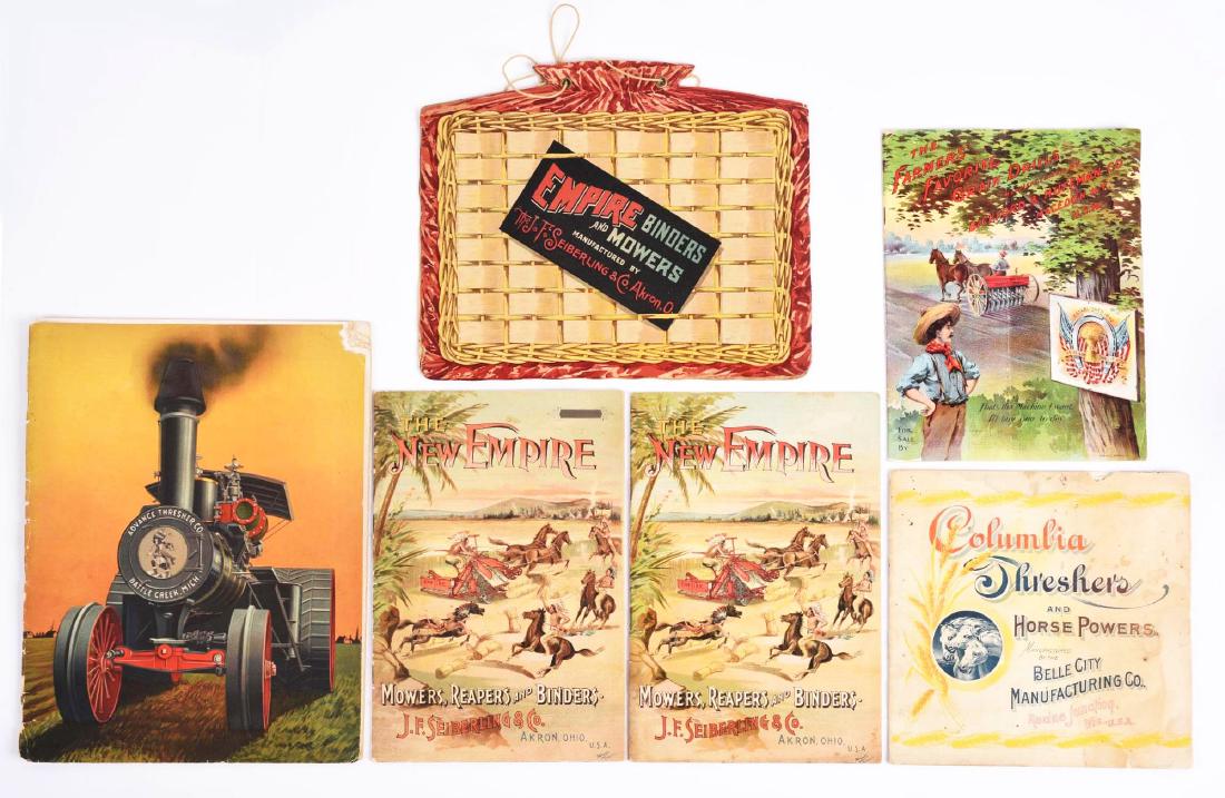 Lot of 6: Early Farming Catalogs & Booklets. (1 of 1)