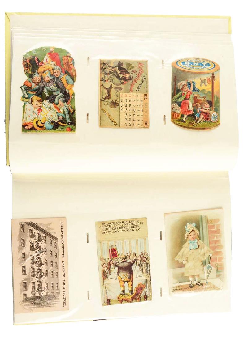 Lot of 50+: Advertising Trade Cards. (1 of 3)