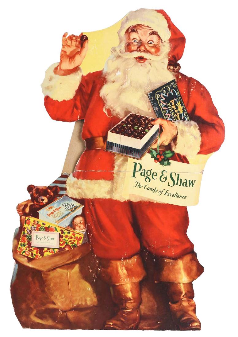 Lot of 3: Assorted Santa Clause Advertising Signs. (1 of 4)