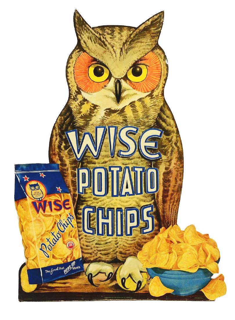 Wise Potato Chips Diecut Easel Back Sign. (1 of 1)
