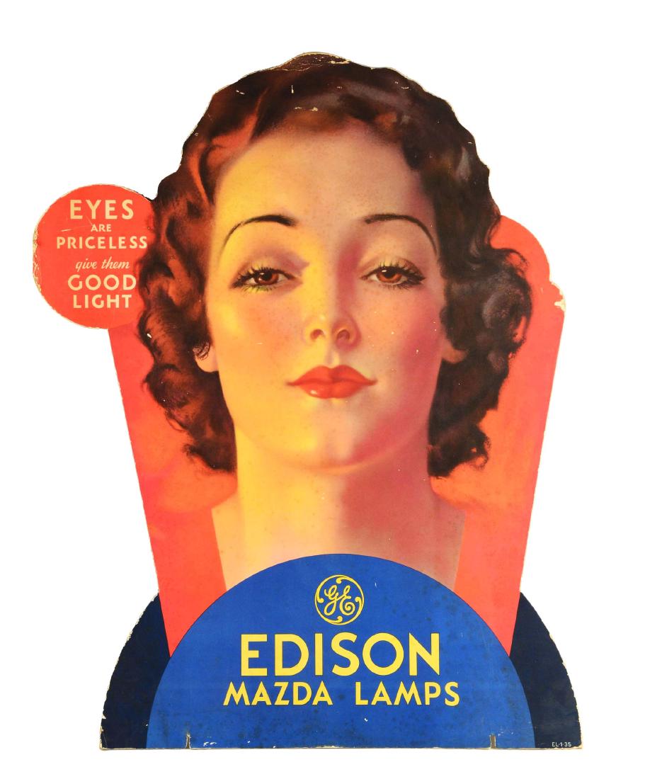 Lot of 2: Westinghouse & GE Mazda Lamps Advertising (1 of 2)