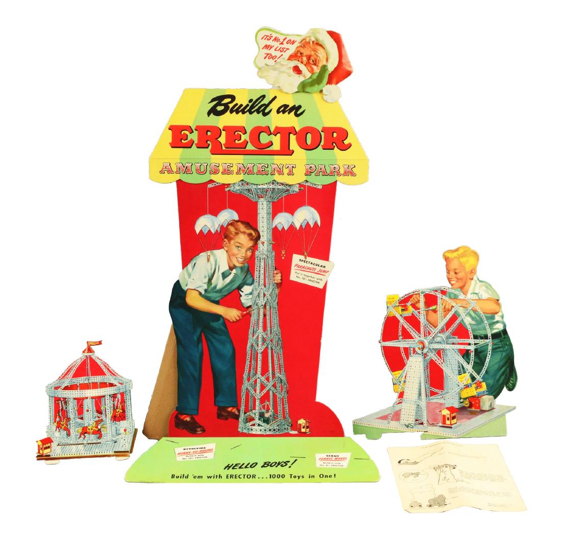 Erector Toy Advertising Display. (1 of 2)
