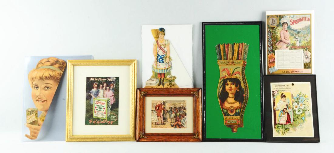 Lot Of 7: Advertising Signs & Standups. (1 of 1)