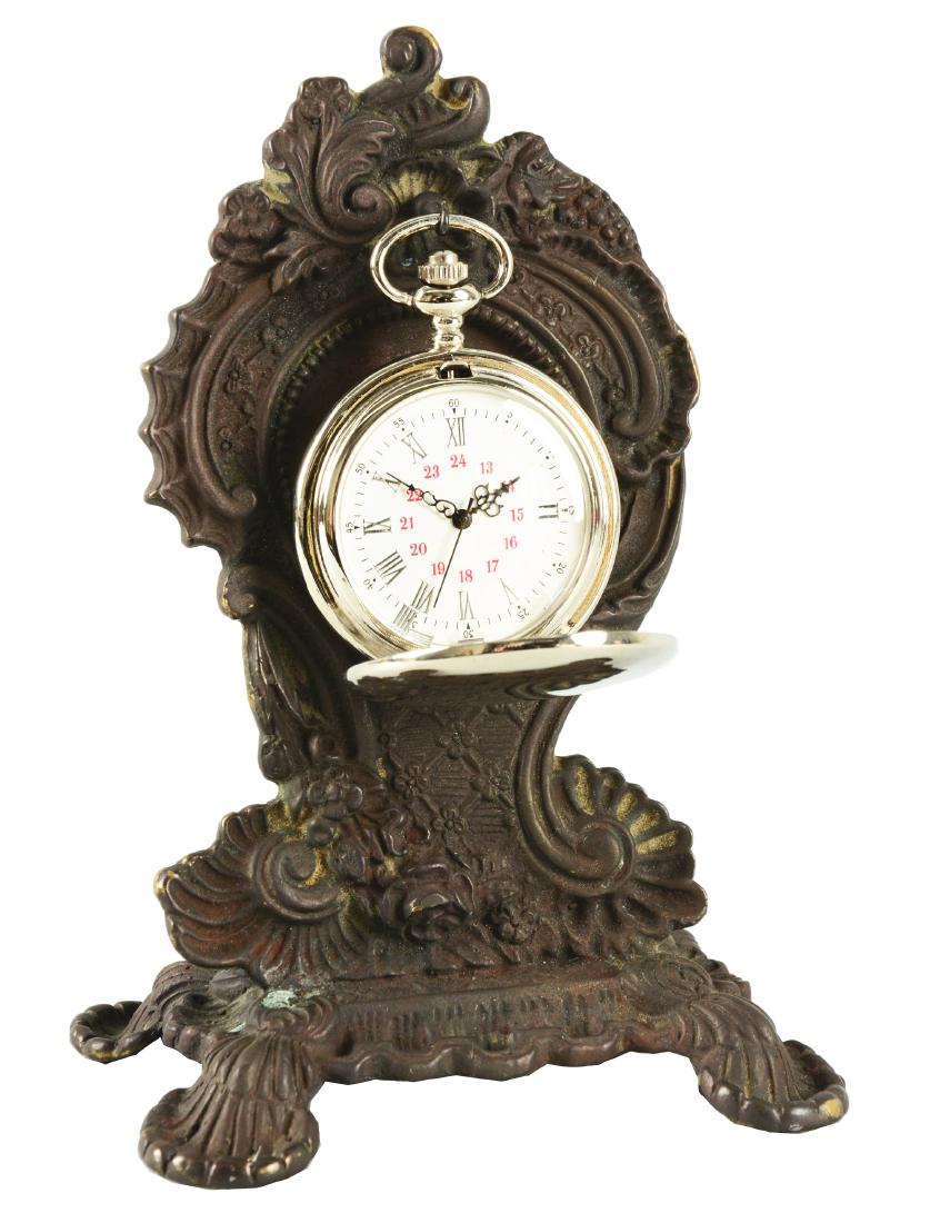 Cast Iron Pocket Watch Holder. (1 of 4)