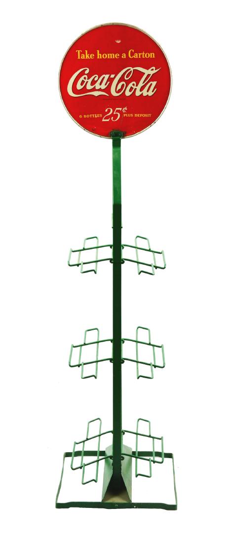 Coca-Cola Carton Display Rack. (1 of 4)