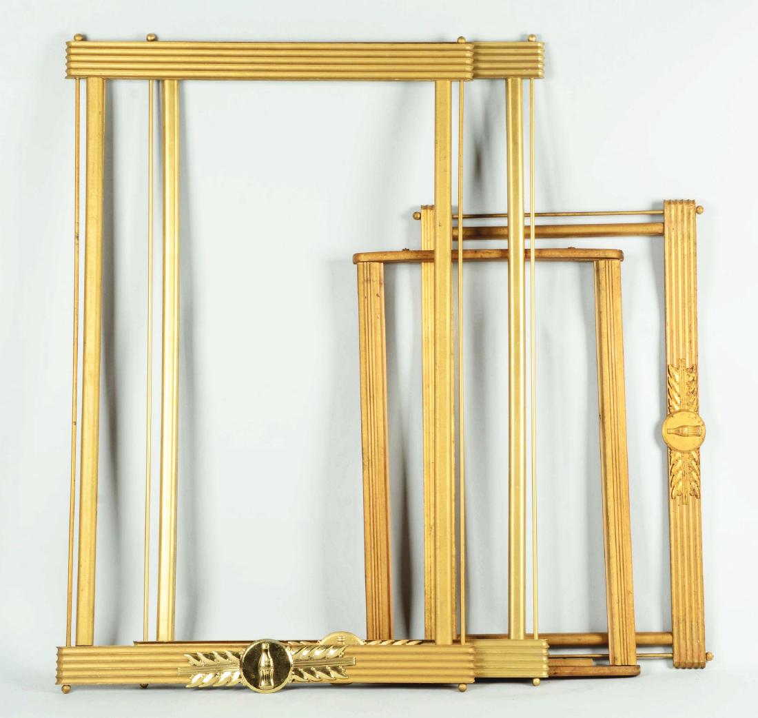 Lot of 4: Coca-Cola Advertising Frames. (1 of 5)