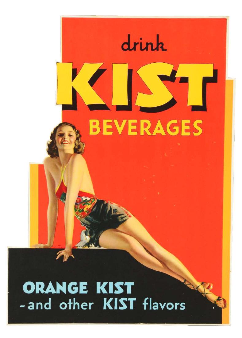 Drink Kist Beverages Cutout Easel Back Sign. (1 of 1)
