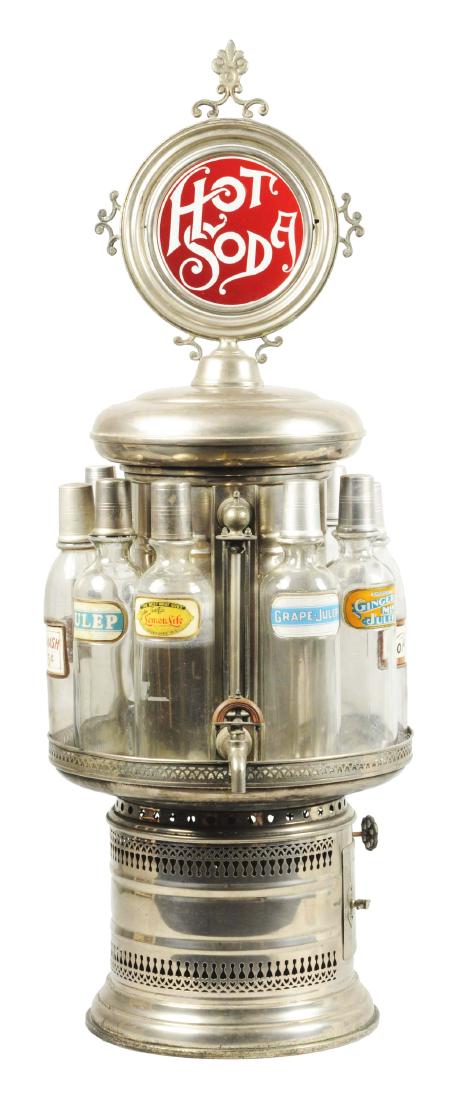 Early Hot Soda Metal Dispenser. (1 of 5)