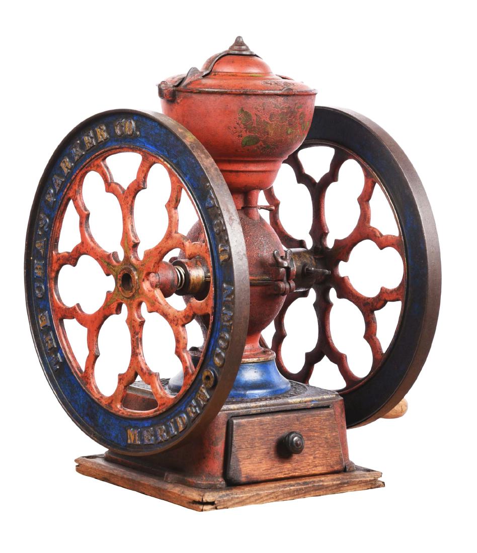 Charles Parker No. 700 Cast Iron Coffee Grinder. (1 of 4)