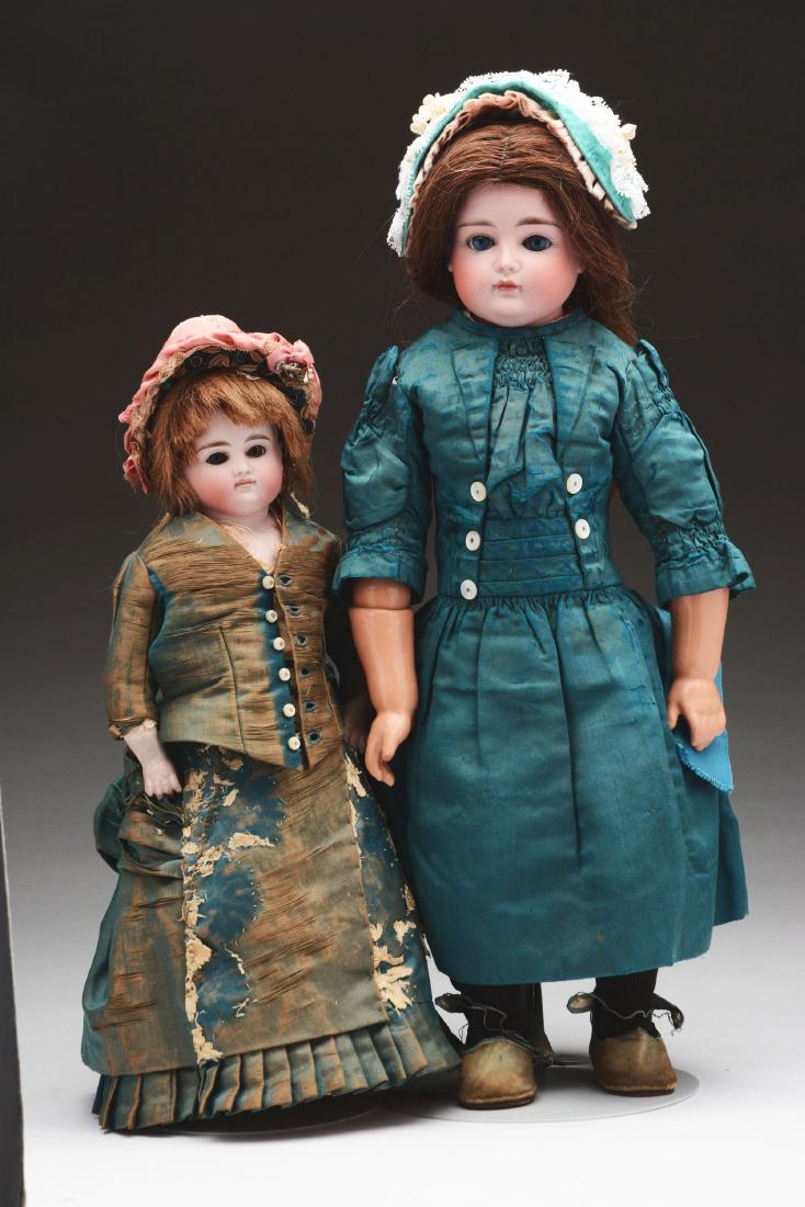 Lot of 2: Closed Mouth Kestner Child Dolls. (1 of 3)