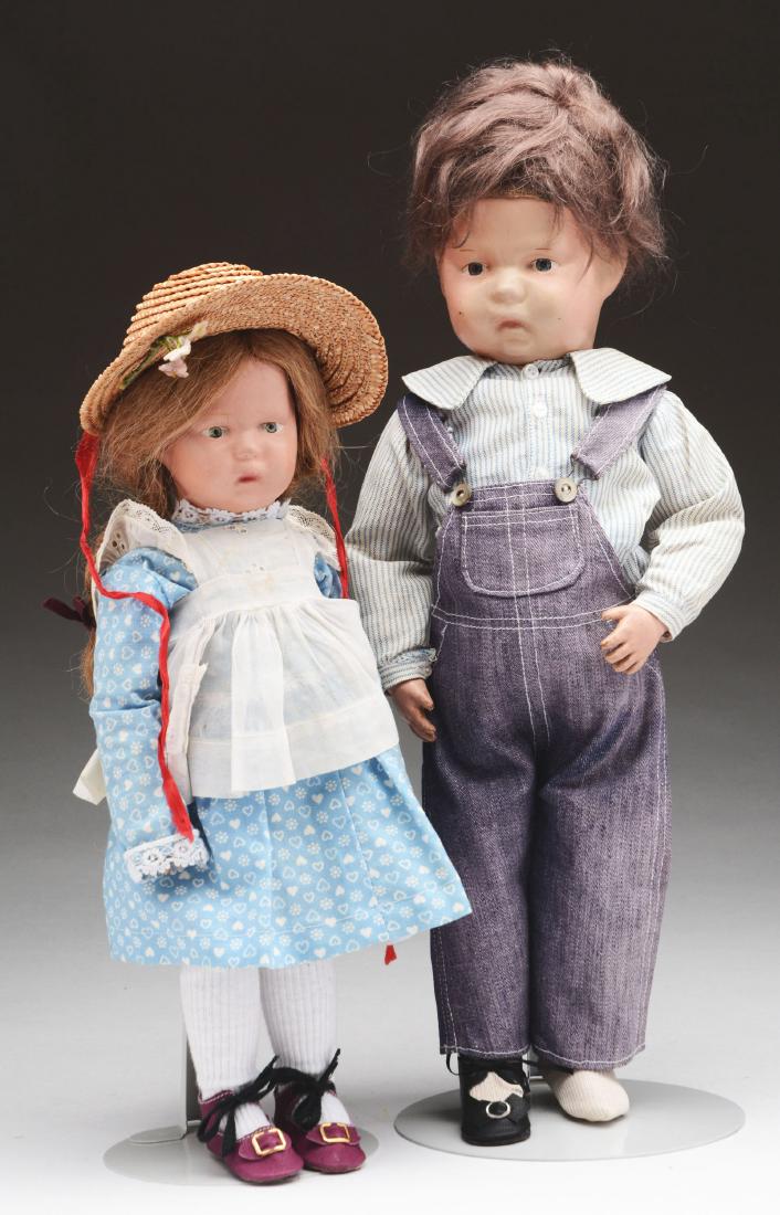 Lot of 2: Schoenhut Dolls. (1 of 3)