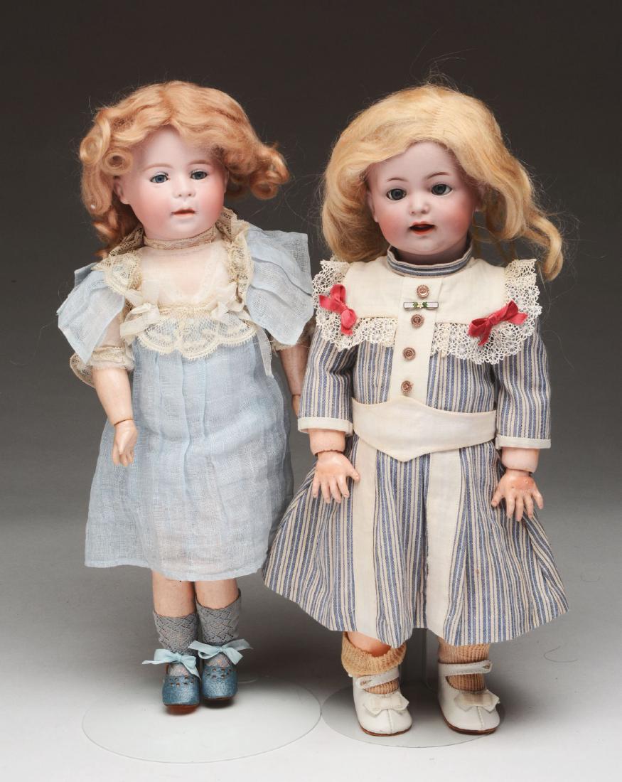 Lot of 2: K*R 122 Toddler & DIP Child Dolls. (1 of 3)