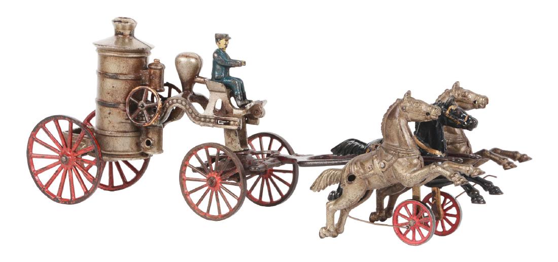 Cast Iron 1905 Dent Fire Pumper (1 of 2)