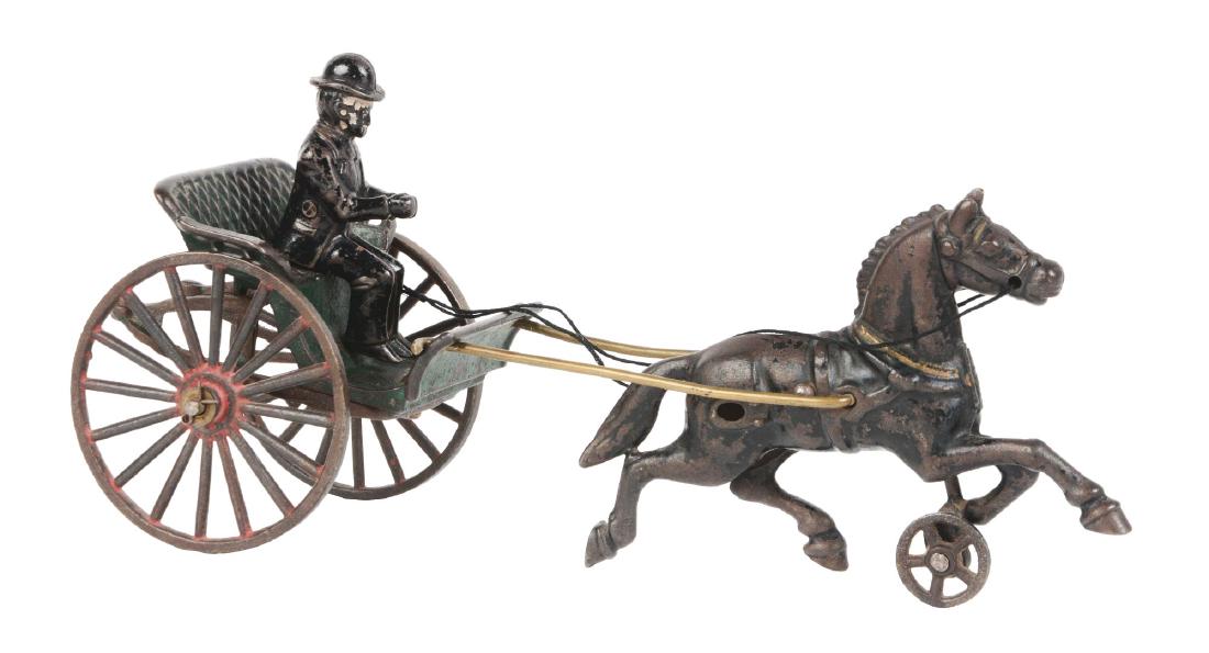 Cast Iron Harris Horse Drawn Doctor's Cart. (1 of 2)