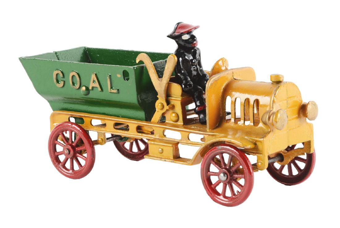 Cast Iron Hubley Coal Car. (1 of 3)