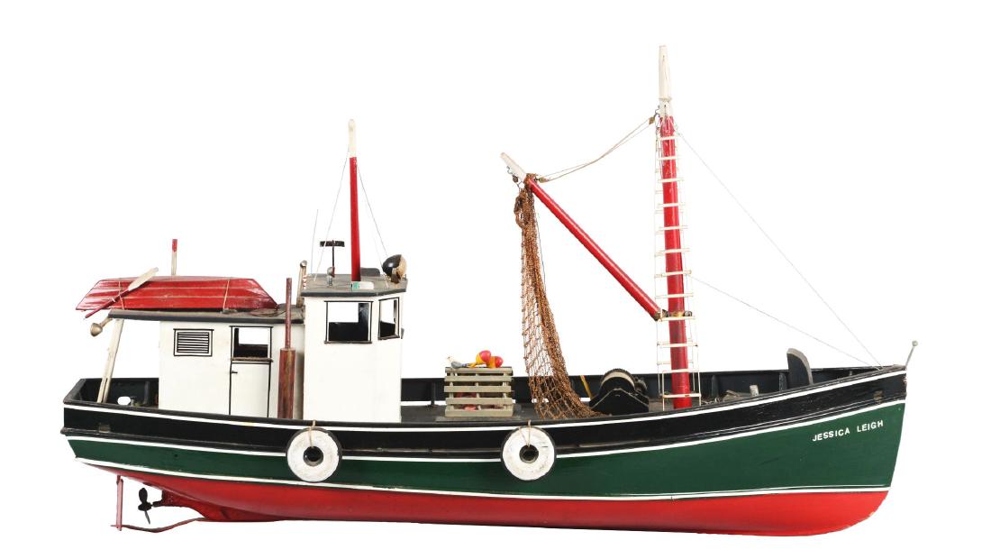 Jessica Leigh Wood Model Tugboat. (1 of 3)