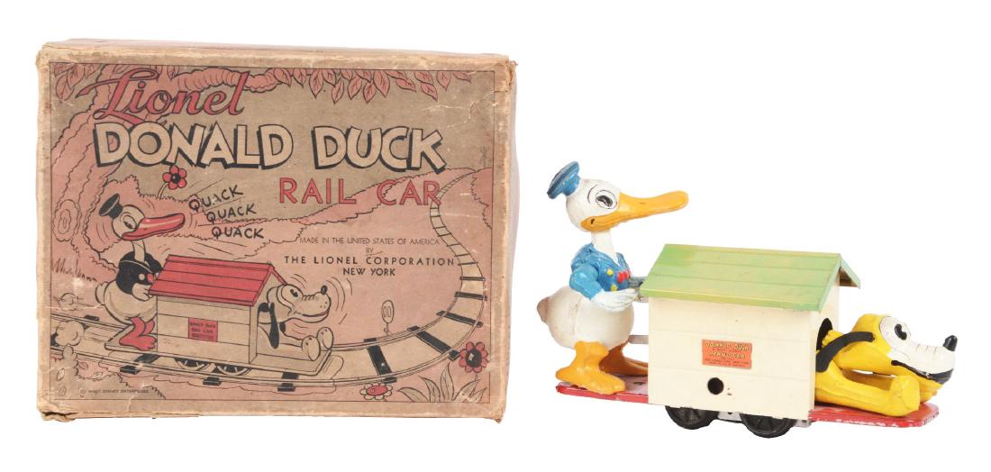 Lionel Donald Duck Railcar in Original Box. (1 of 2)