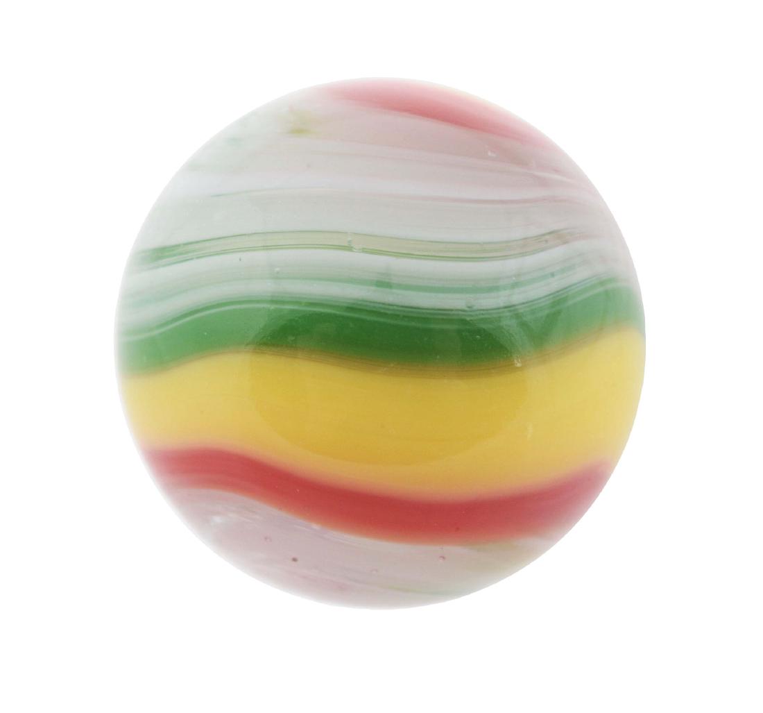 Akro Agate Hybrid Popeye Marble. (1 of 5)