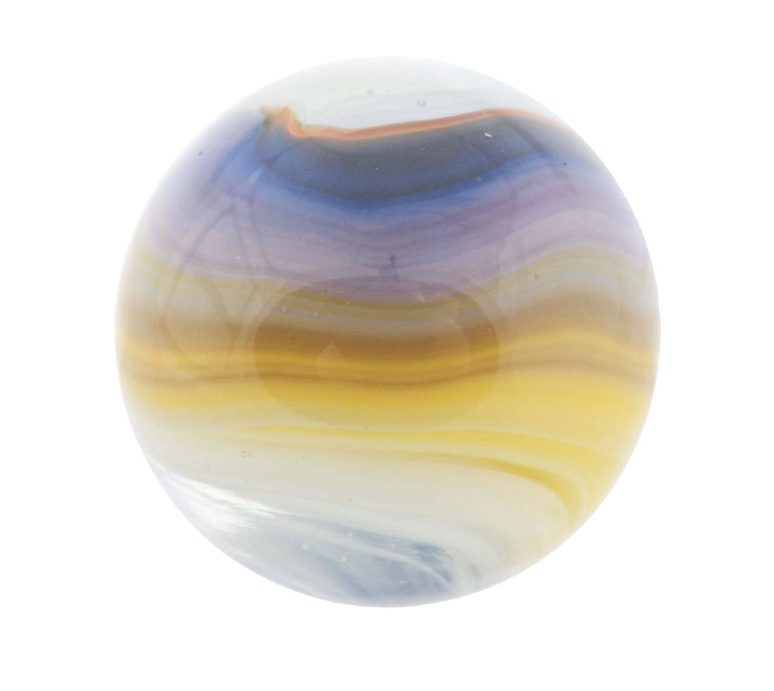 Akro Agate Hybrid Popeye Marble. (1 of 5)