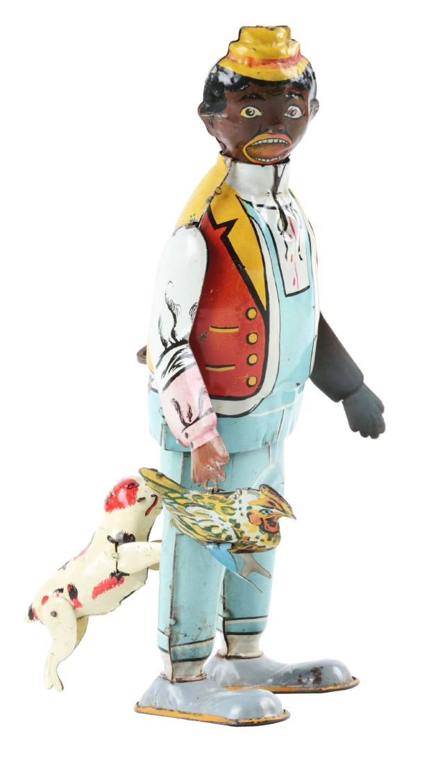 Marx Tin Litho Wind Up Hey Hey The Chicken Snatcher. (1 of 2)