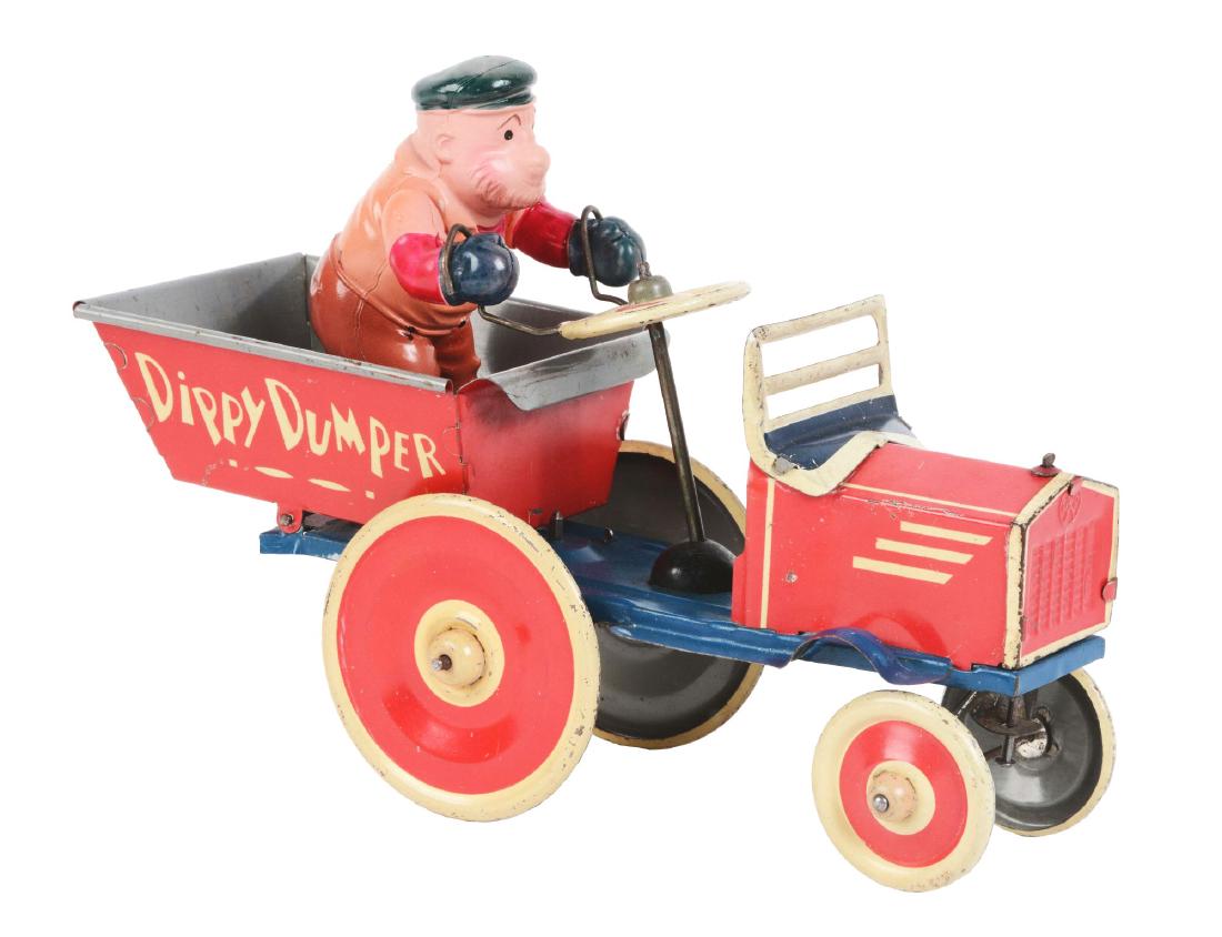 Marx Tin Litho Wind Up Brutus Dippy Dumper. (1 of 2)