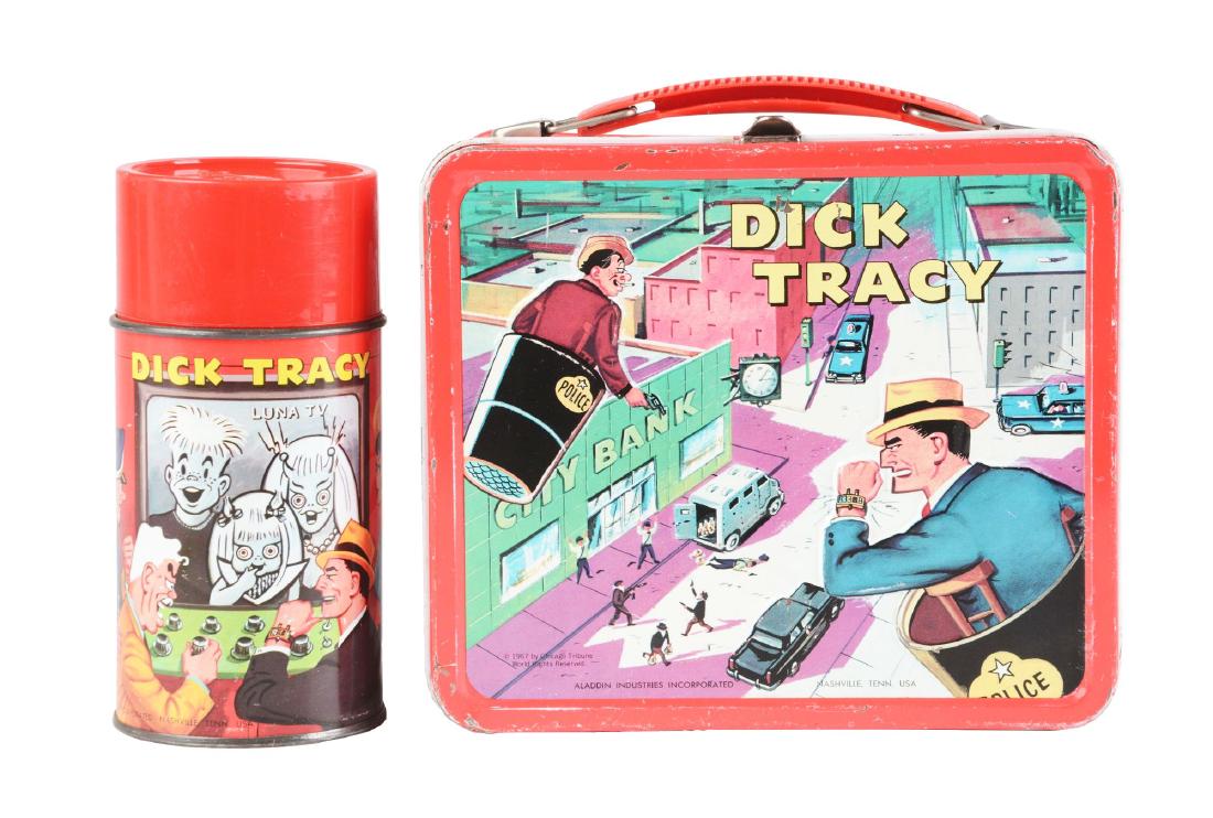 Dick Tracy Lunch Box. (1 of 5)