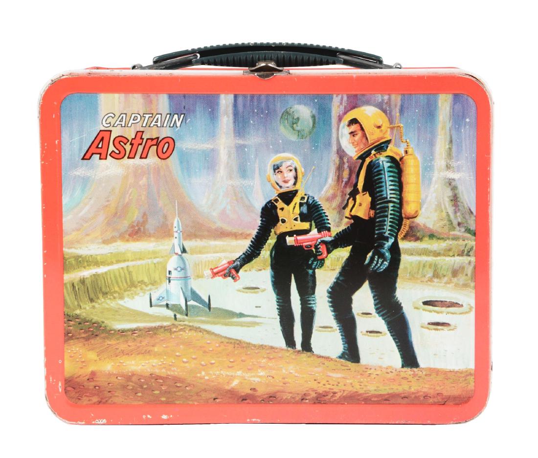 Captain Astro Lunch Box. (1 of 5)