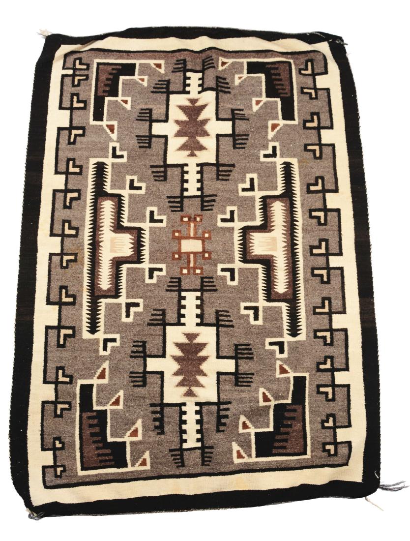 Navajo Two Grey Hills Weaving. (1 of 5)