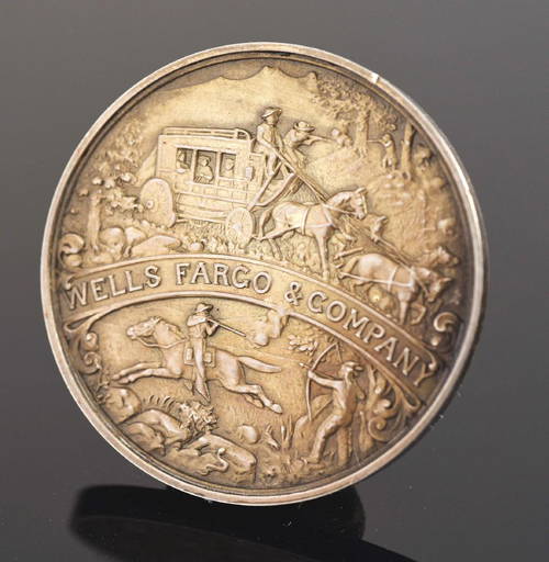 1902 Wells Fargo Commemorative Coin.