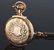 Elgin 14K Gold H/C Pocket Watch w/Lion & Gold Quartz - 3