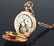 Elgin 14K Gold H/C Pocket Watch w/Lion & Gold Quartz - 4