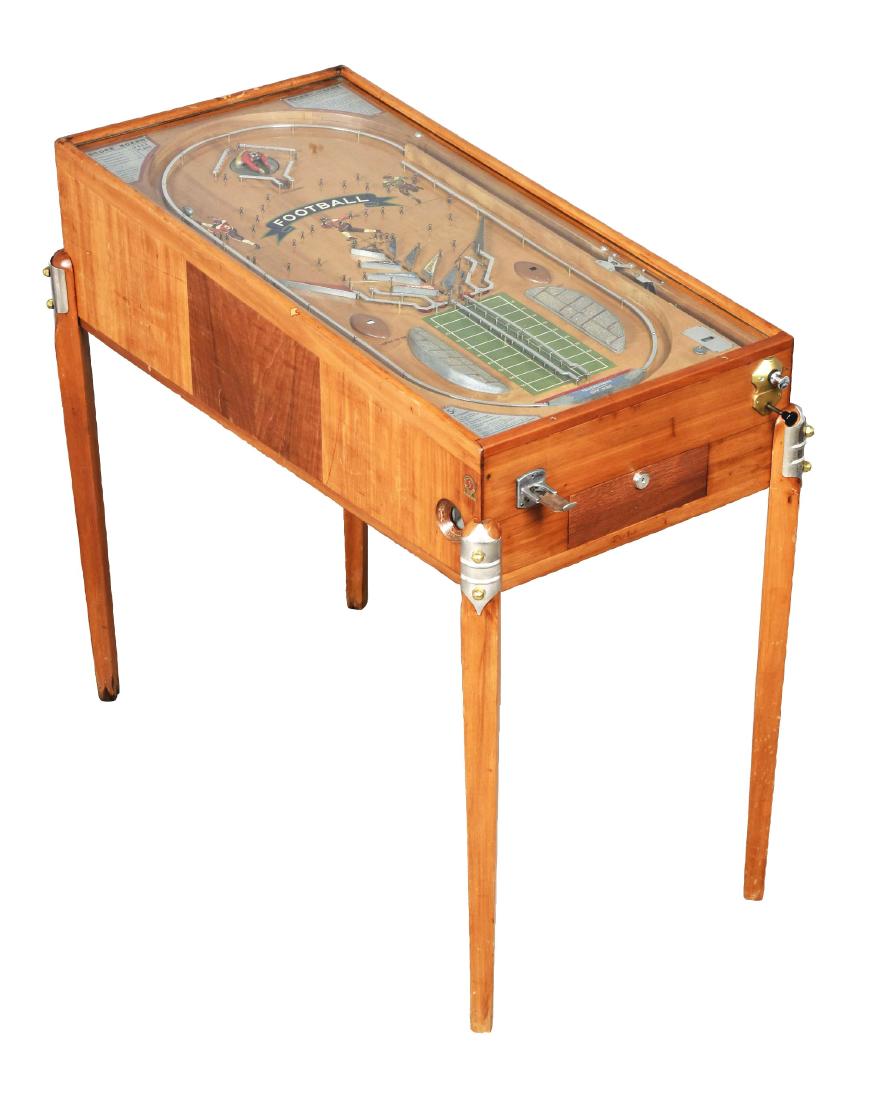 5¢ O.D. Jennings Football Pinball Machine.
