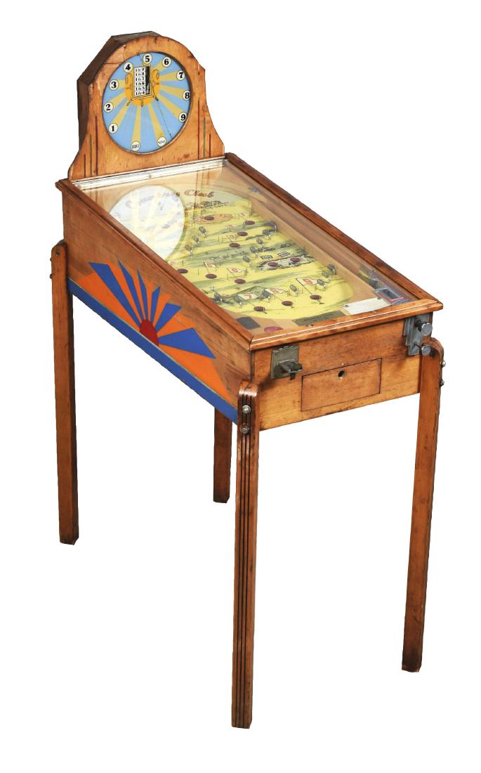 5¢ Western Country Club Golf Pinball Arcade Game. (1 of 5)