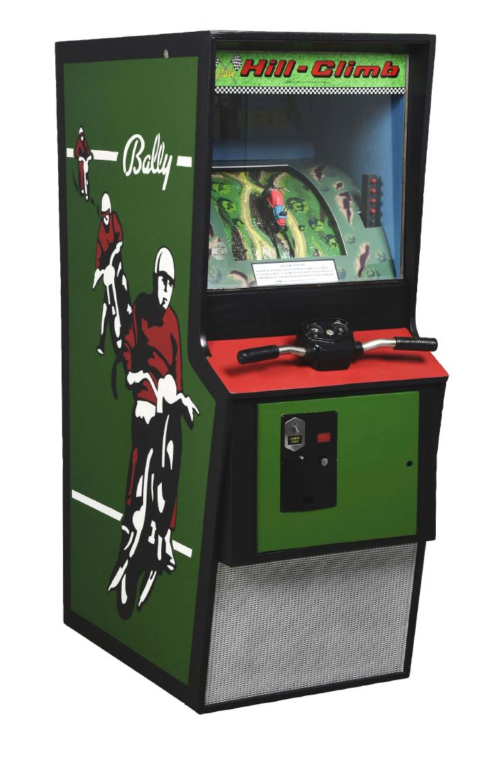 25¢ Bally Hill Climb Arcade Game. (1 of 5)