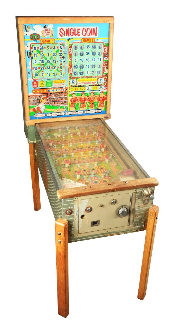 ¢ Bally Double Header Baseball Arcade Game. (1 of 6)