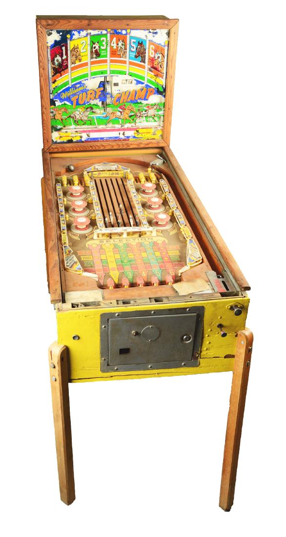 ¢ Williams Turf Champ Pinball Arcade Game. (1 of 6)