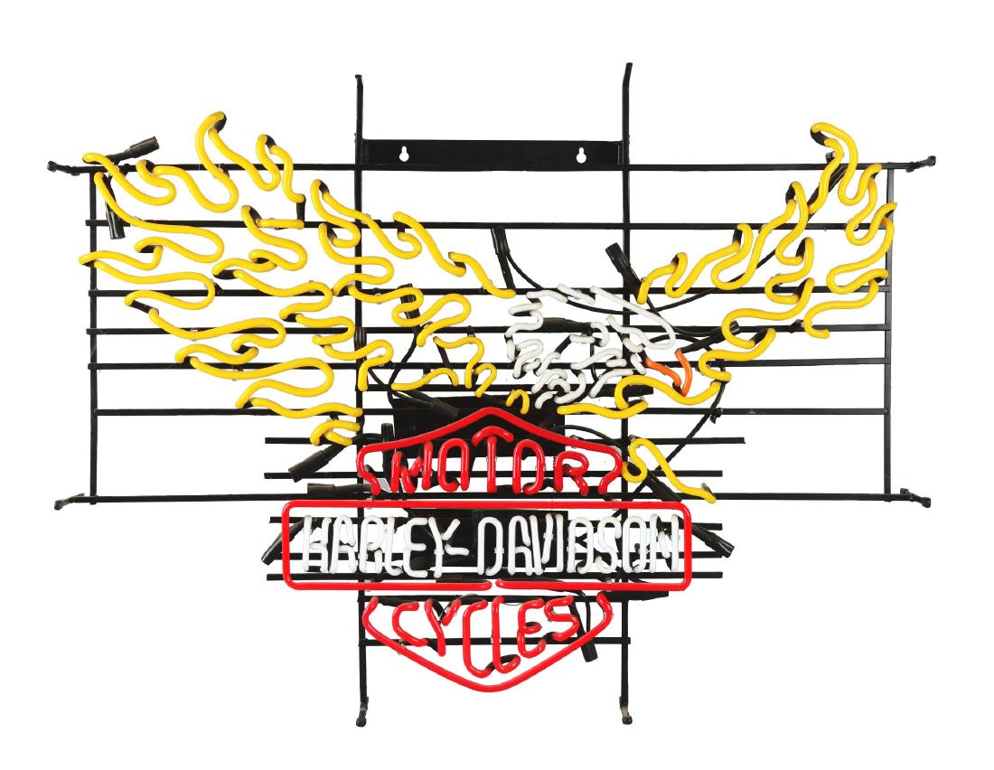 Harley Davidson Neon Sign (1 of 4)