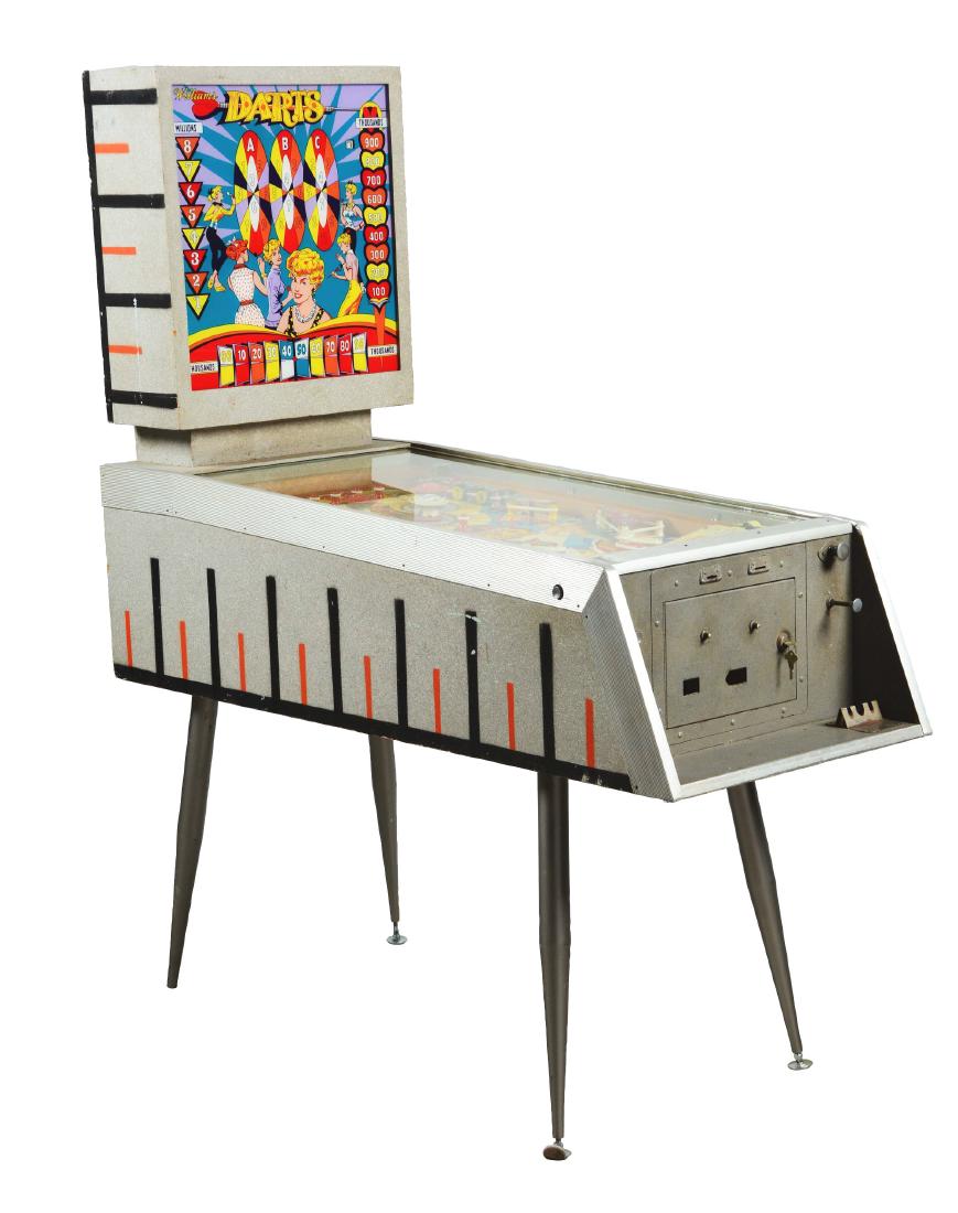 New cabinet designs for pinball manufacturers trying to stay relevant in the swinging 60s.