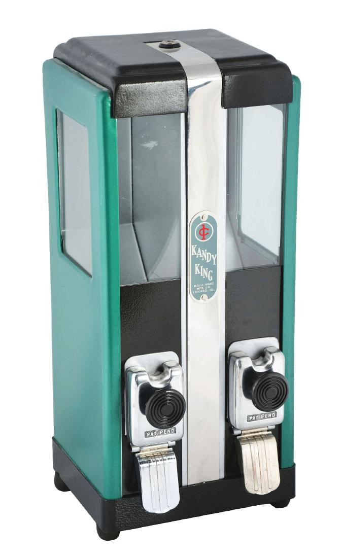 1¢ Kandy King Bulk Vendor Gumball Machine. (1 of 4)