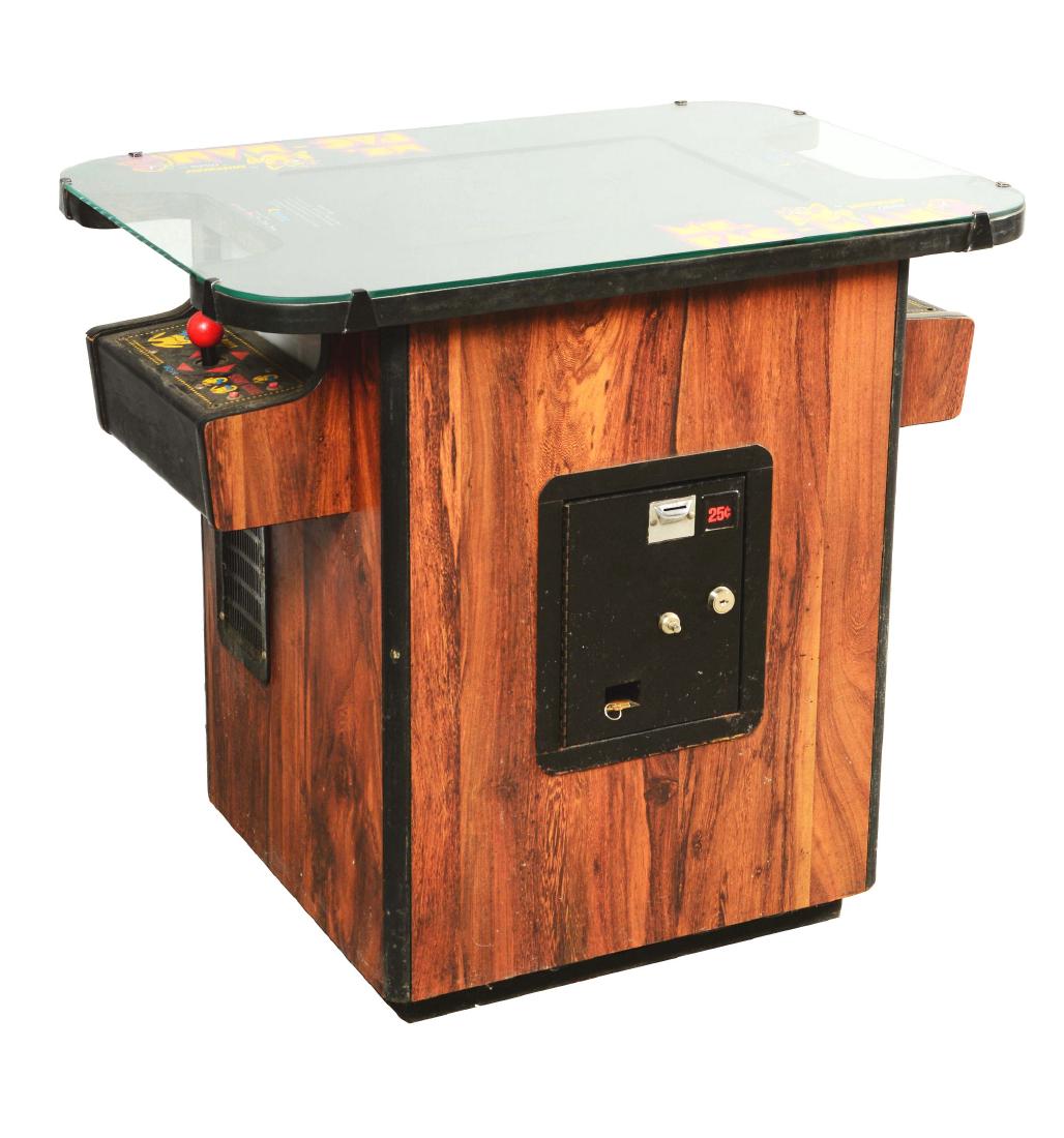 25¢ Midway's Ms. Pac-man Arcade Machine. (1 of 7)