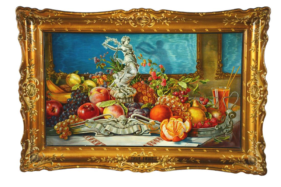 Tin "True Fruit" J. Hungerford Smith Co., Rochester, (1 of 5)