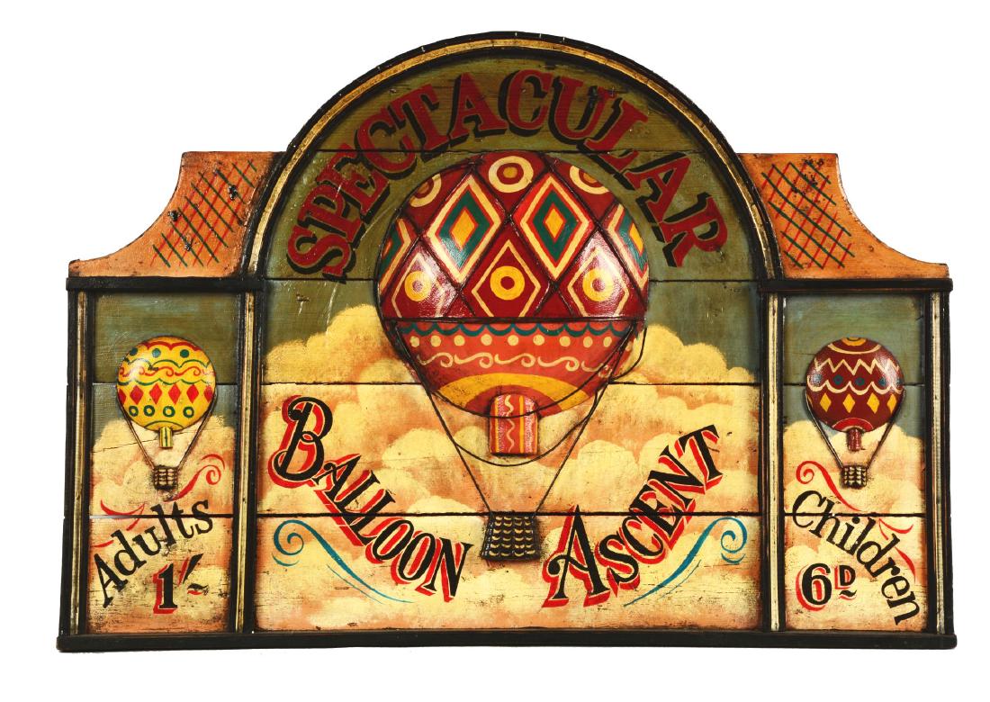 Spectacular Balloon Ascent Sign. (1 of 5)