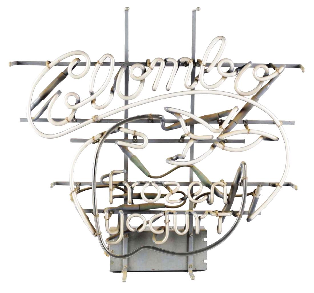 Colombo Frozen Yogurt Neon Advertising Sign. (1 of 6)