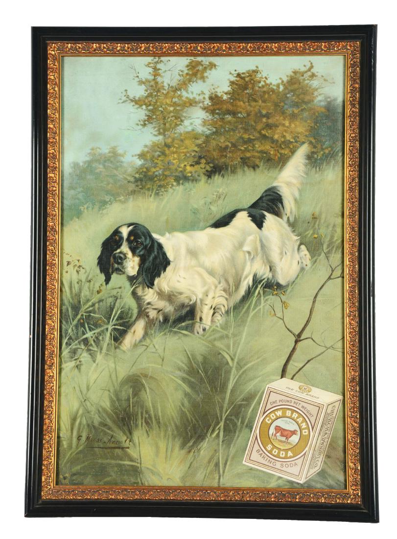 Cow Brand Baking Soda Lithographic Advertisement. (1 of 4)