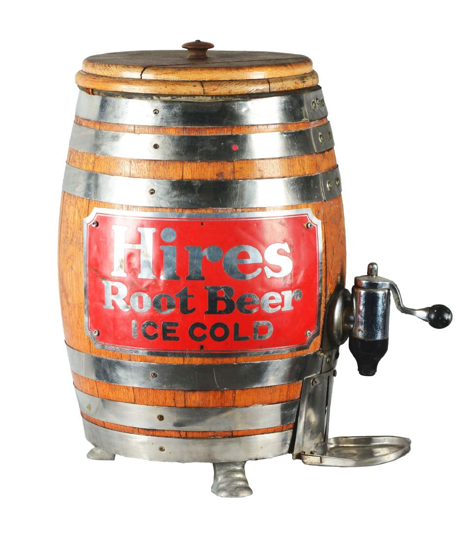 Hires Root Beer Ice Cold Barrel Tap Soda Fountain (1 of 4)