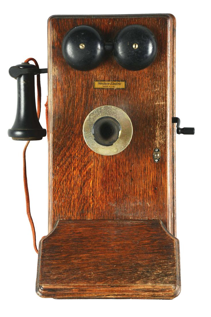1913 Western Electric 323W Wall Telephone. (1 of 5)