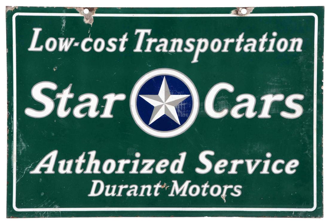 Star Cars & Durant Motors Authorized Dealer Porcelain (1 of 3)