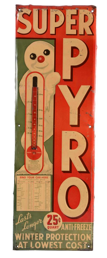 Super Pyro Antifreeze with Snowman Graphics Self Framed (1 of 2)