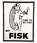 Fisk Tires Time to Re-Tire Porcelain Sign.