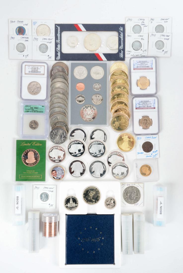 Large Lot Of U.S.A. & Miscellaneous Coins. (1 of 1)